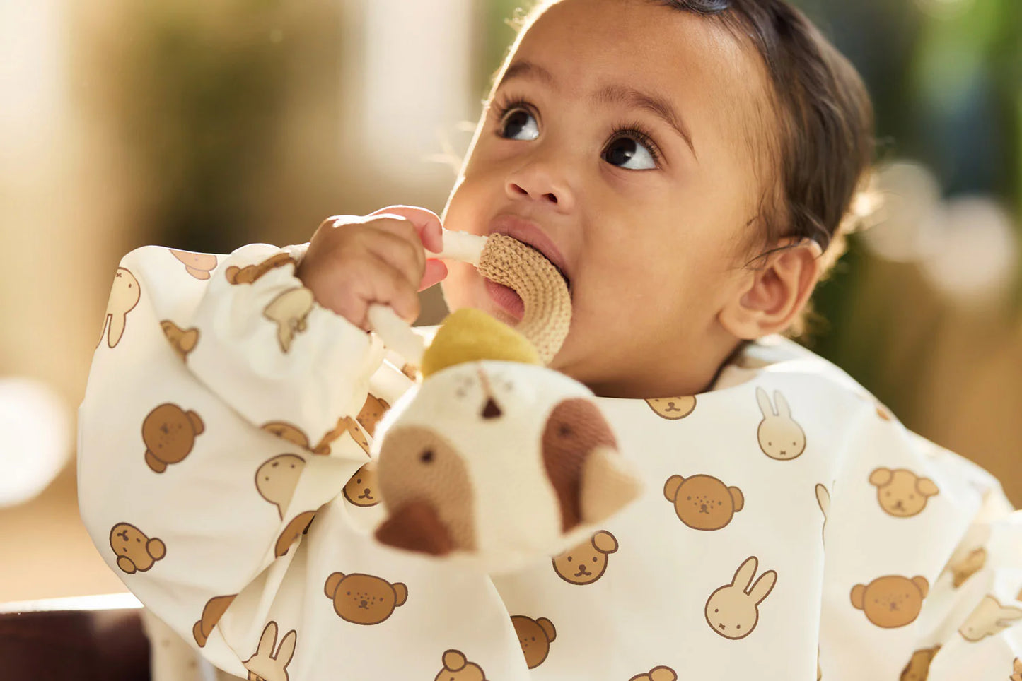 Përparëse kundër ujit me mëngë Miffy and Friends