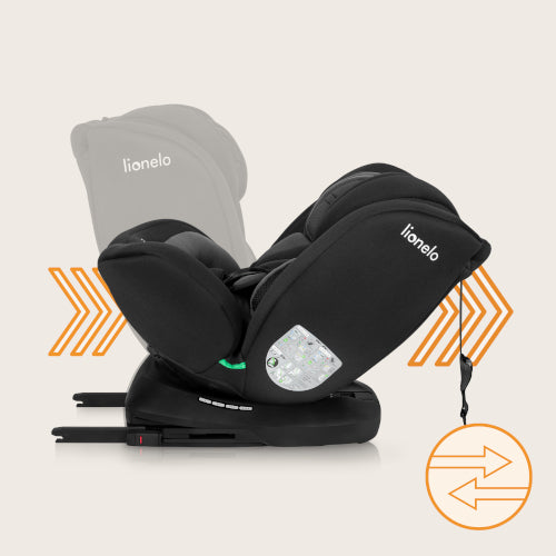 Lionelo Bastiaan i‑Size Black Carbon