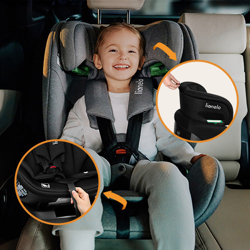 Lionelo Lavender i‑Size Car Seat