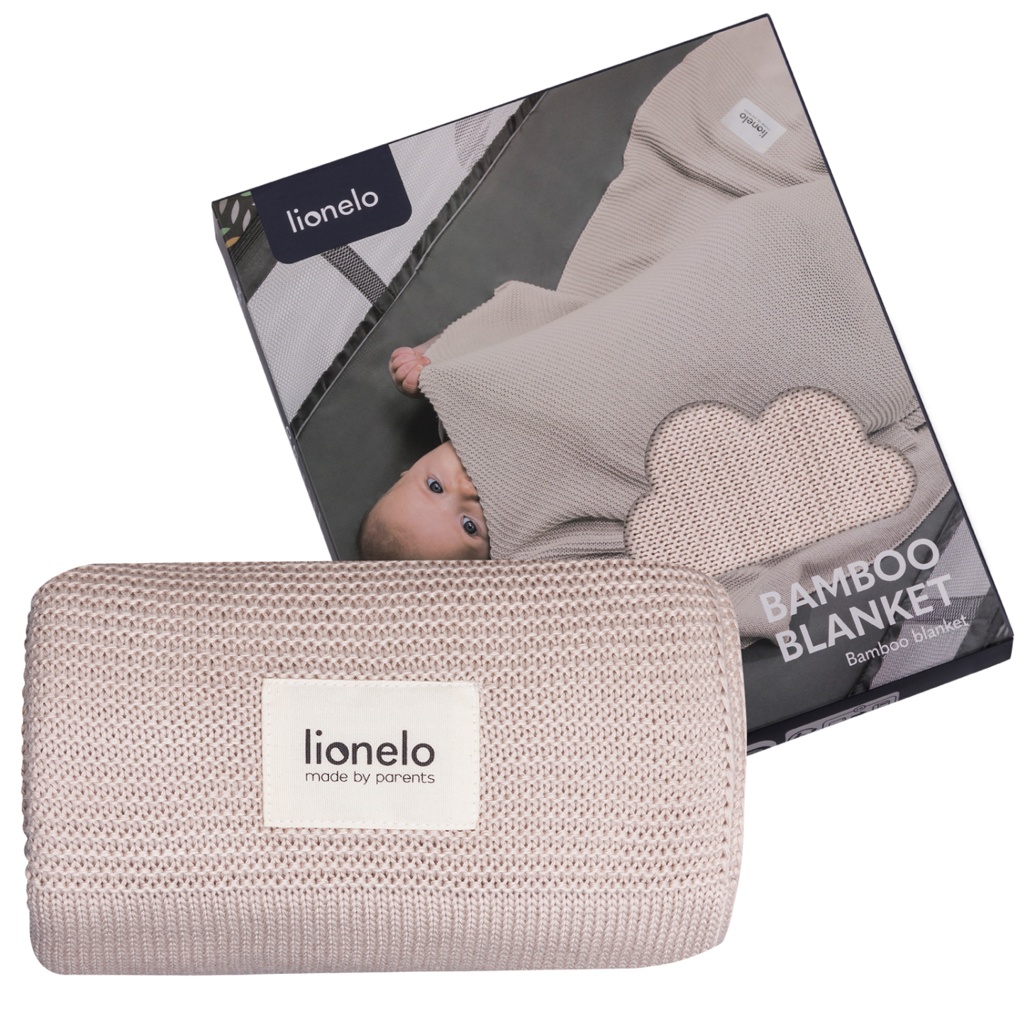 Lionelo Bamboo Blanket Beige Sand