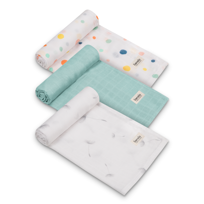 Lionelo Bamboo Set – Set prej 3 pelenash bambu