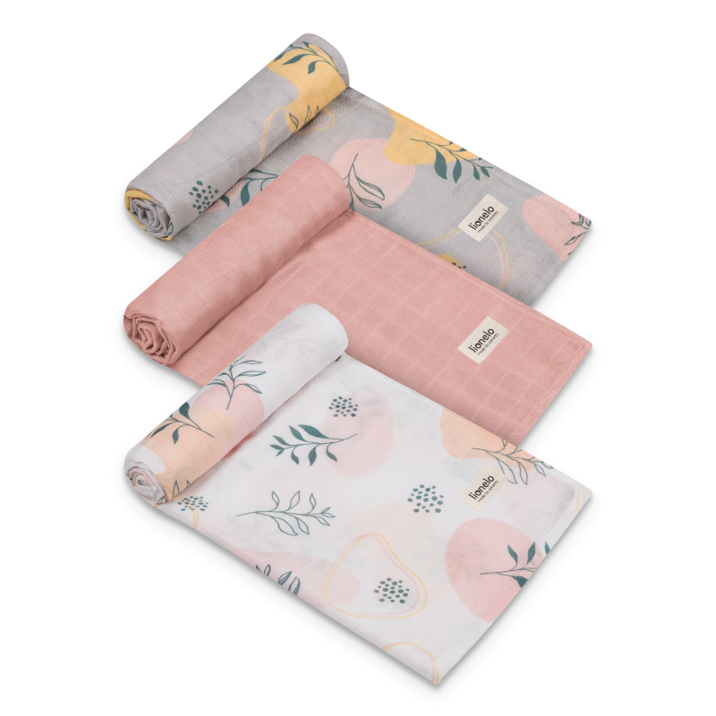 Lionelo Bamboo Set – Set prej 3 pelenash bambu