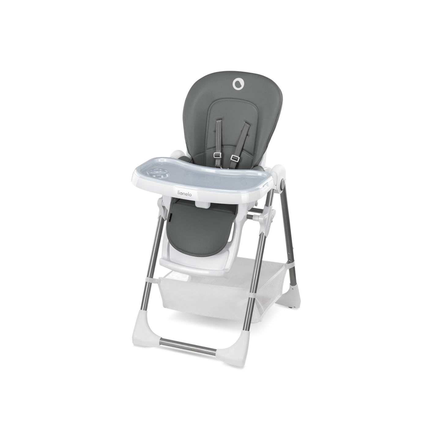 Lionelo Linn Plus Grey – Karrige ushqyerjeje për fëmijë