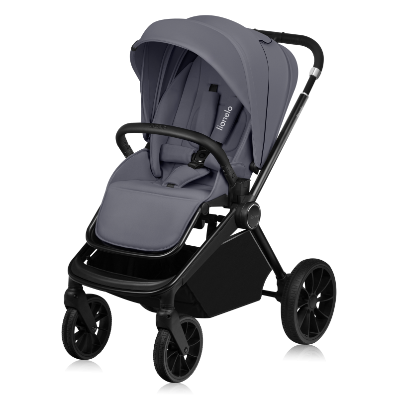 Lionelo Mika Plus 3‑in‑1 – Black Onyx