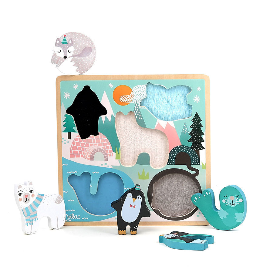 Puzzle prek dhe ndjej LED