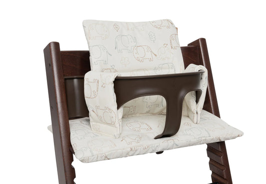 Jastëk për karrige ngrënieje që përshtatet me rritjen e fëmijës Elephant Tales