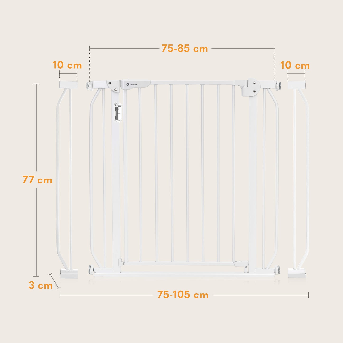 Lionelo Truus Slim LED White