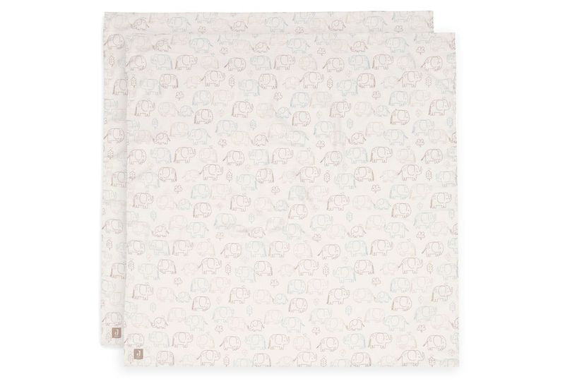 Pelena Muslin me Elefant