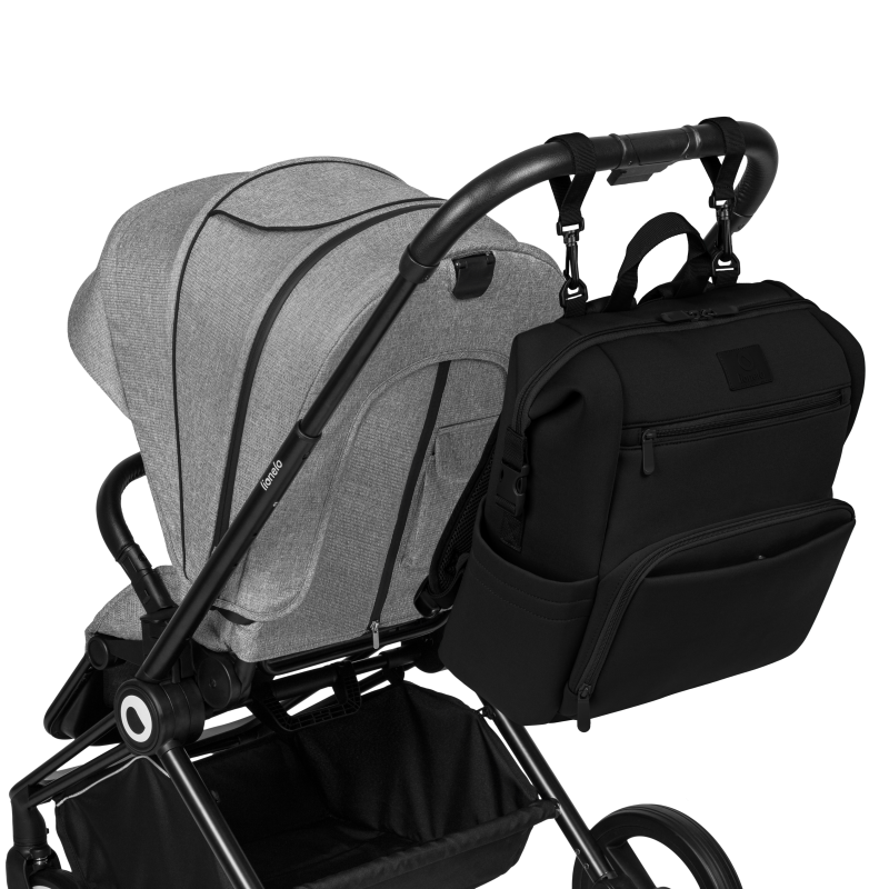 Lionelo Cube Black – Çantë krahësh