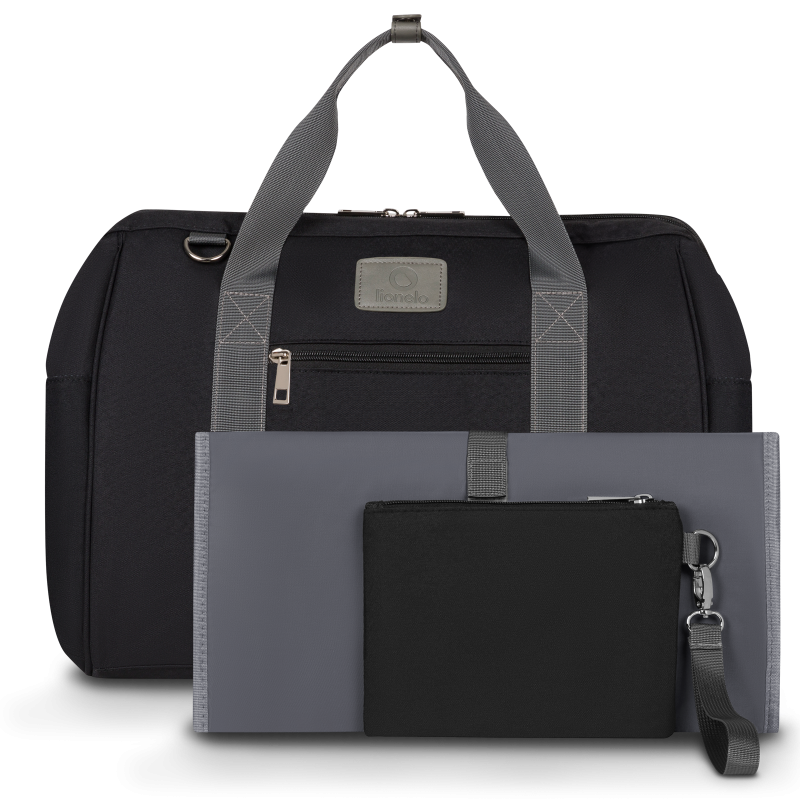 Lionelo Ida Black Onyx – Çantë pram (Mommy Bag)