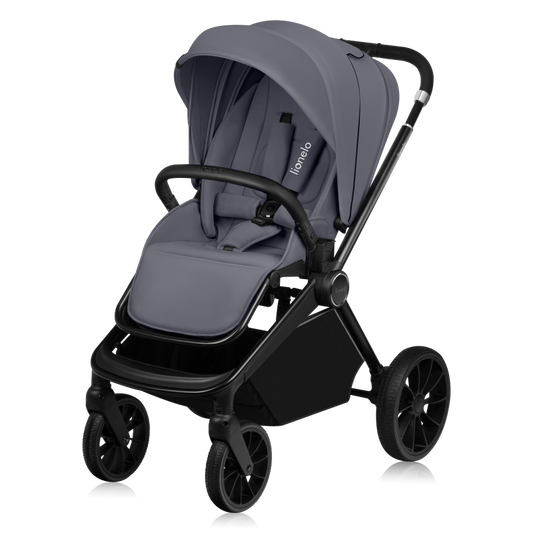 Lionelo Mika Plus 3‑in‑1 – Black Onyx