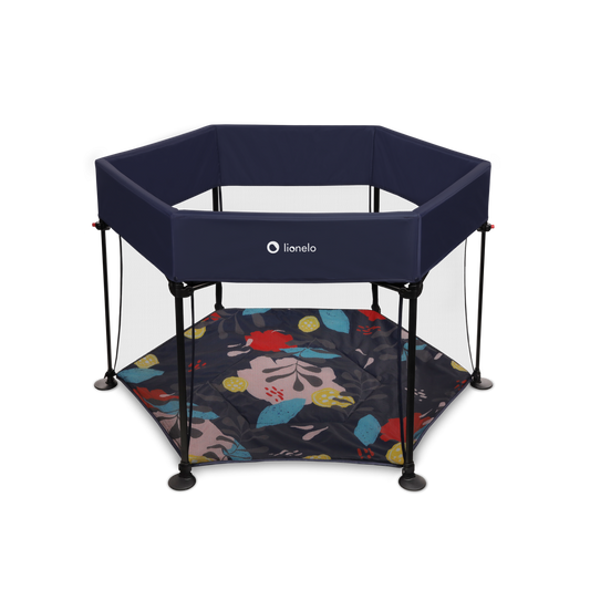 Lionelo Roel Blue Navy – Playpen për fëmijë